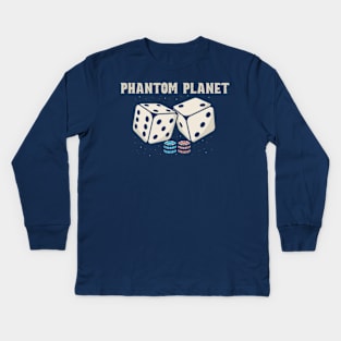 phantom planet Dice Kids Long Sleeve T-Shirt